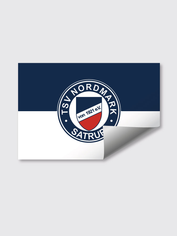 Aufkleber DIN A7 Logo