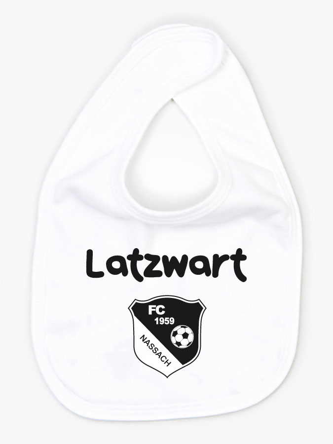 Babylätzchen Latzwart