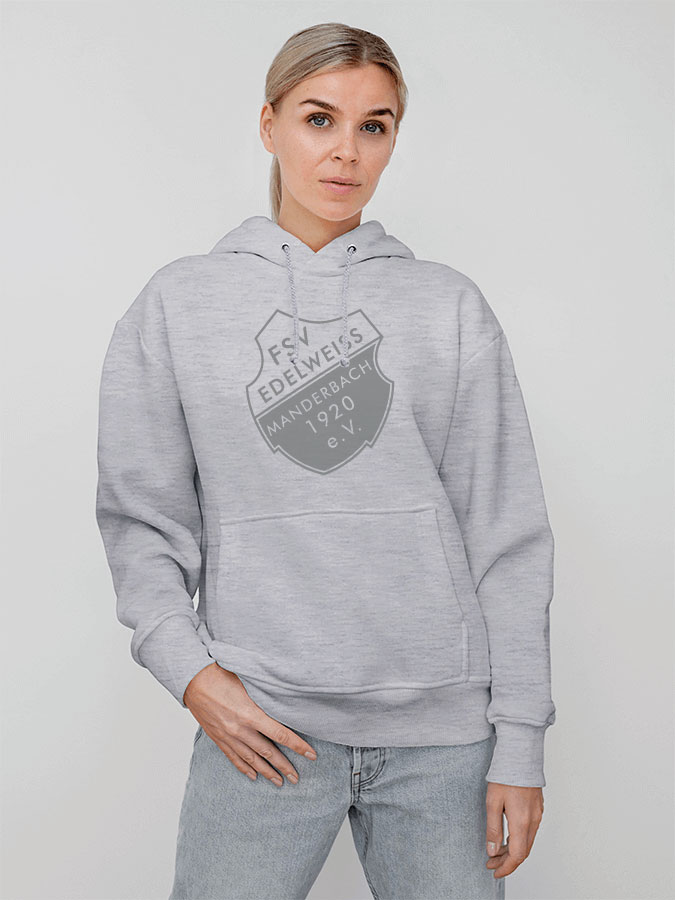 Hoodie All Grey Unisex