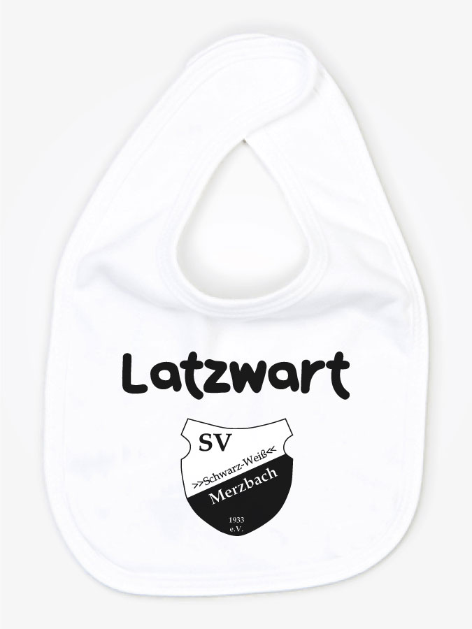 Babylätzchen Latzwart