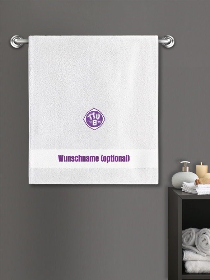Badehandtuch Team Sticklogo
