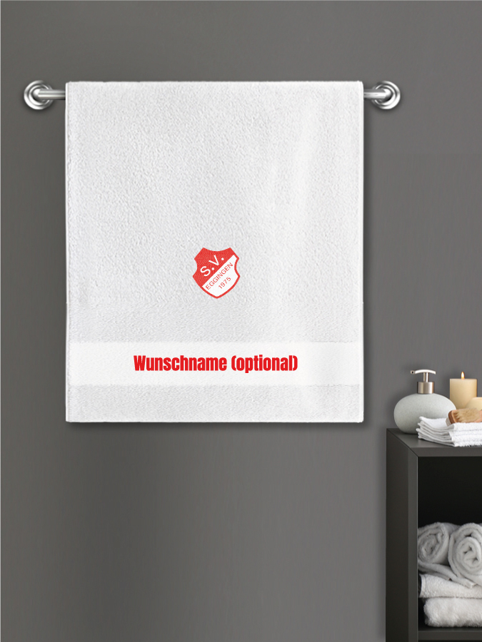 Badehandtuch Team Sticklogo