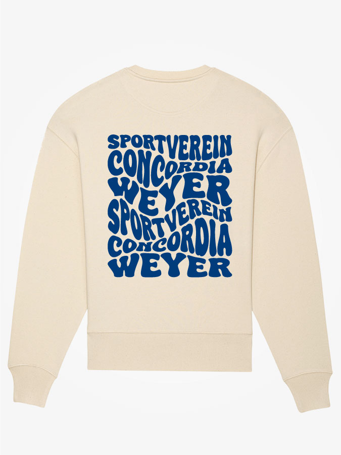 Oversized Sweater Wavy Herren