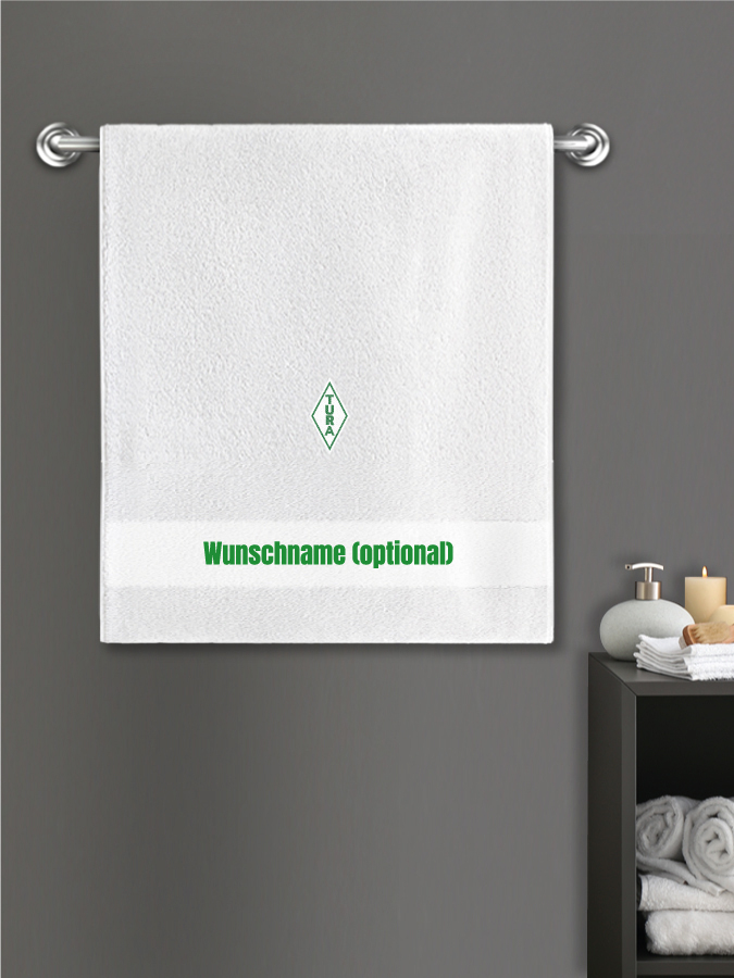 Badehandtuch Team Sticklogo