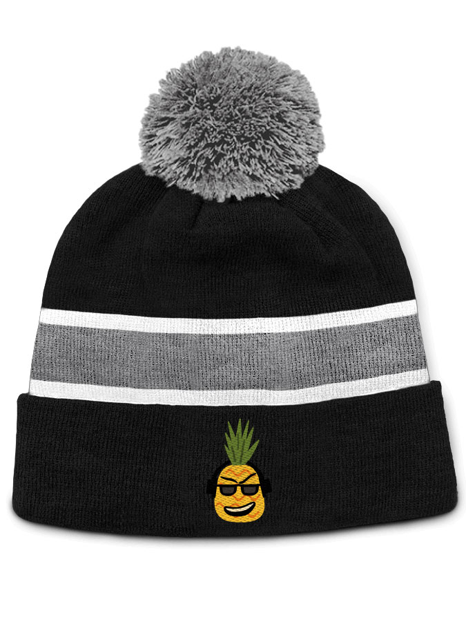 Bommelmütze Sticklogo