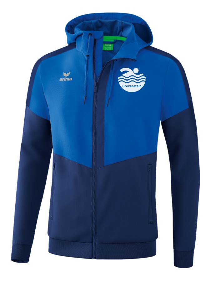 Erima Squad Tracktop Jacke mit Kapuze