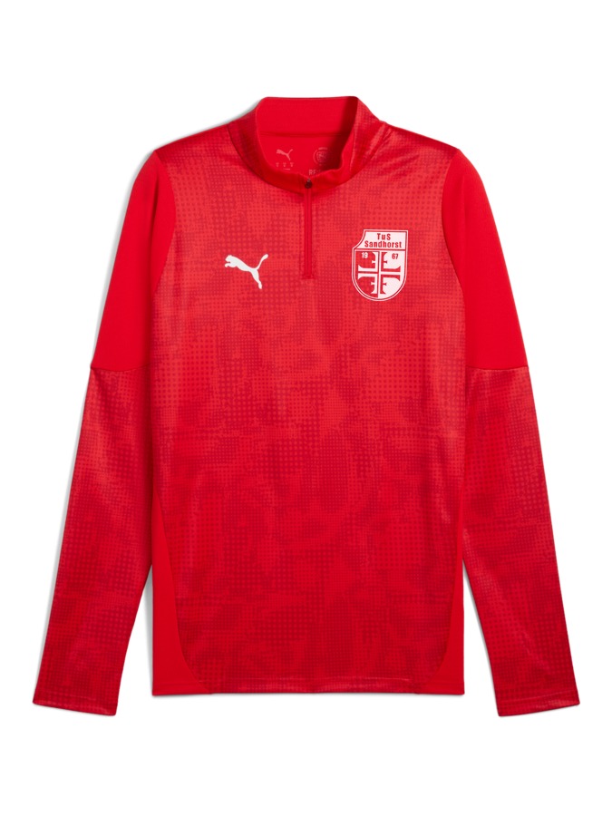 PUMA teamCUP Training 1/4-Zip-Top