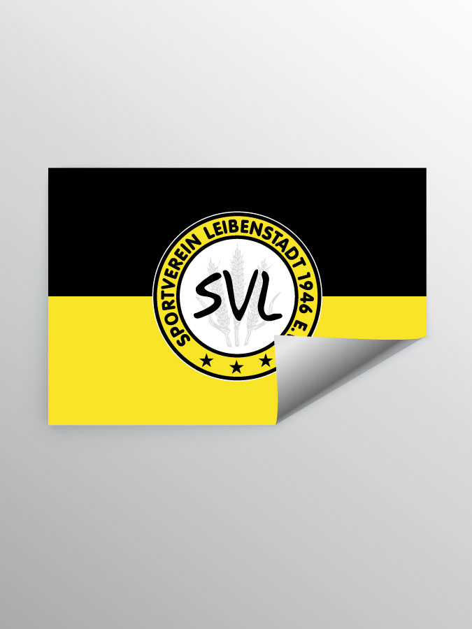 Aufkleber DIN A7 Logo