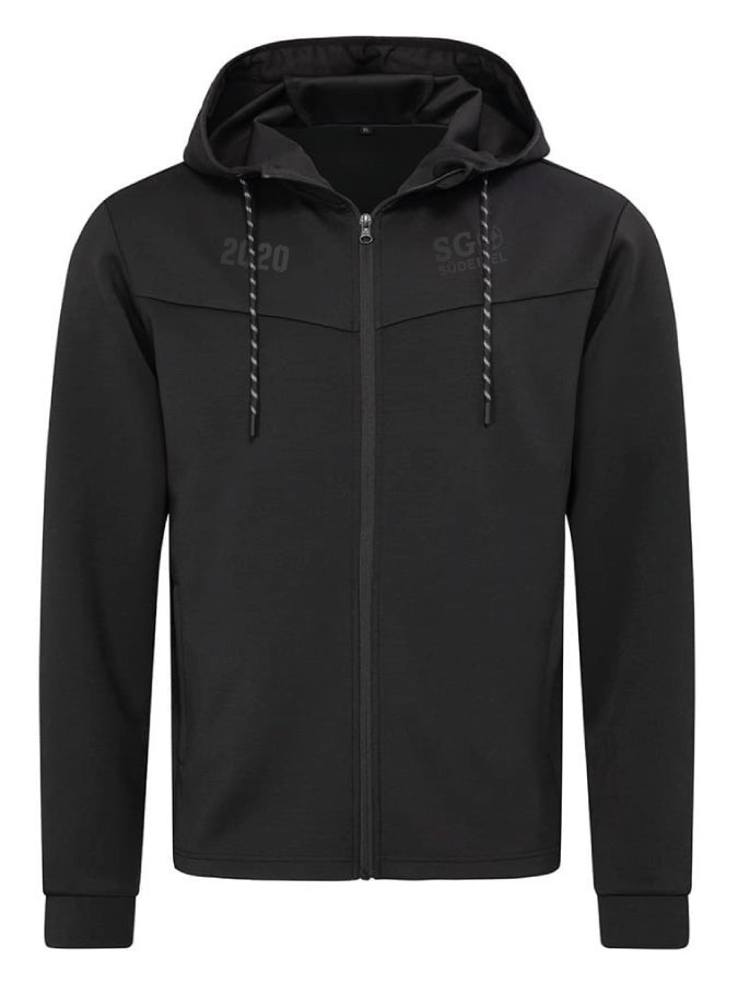 Recycelte Jacke All Black Herren