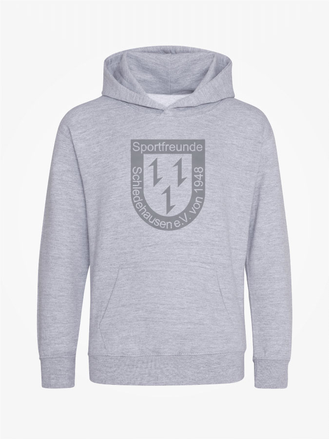 Hoodie All Grey Kids Unisex