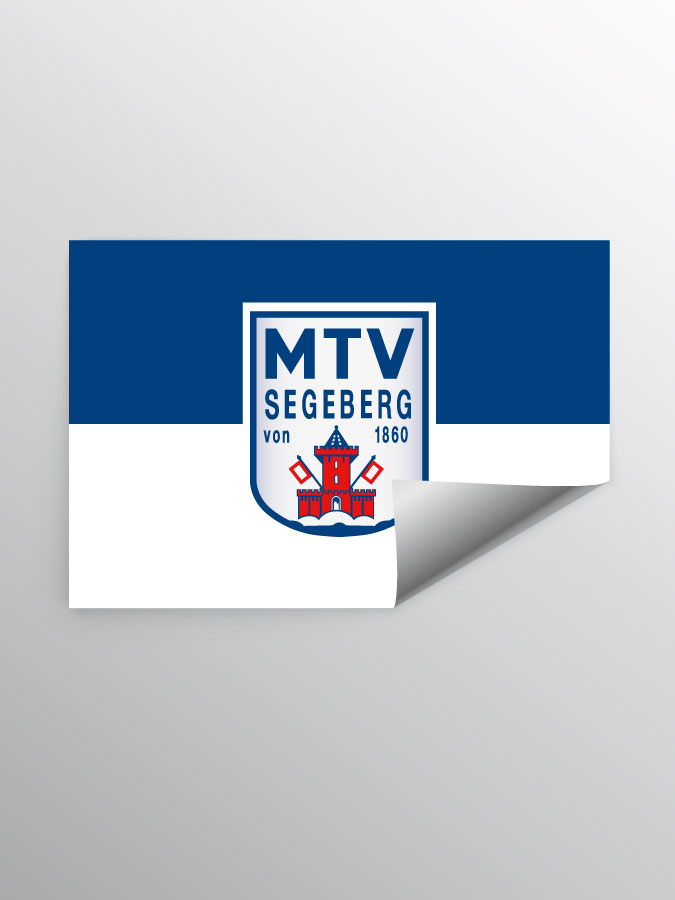 Aufkleber DIN A7 Logo
