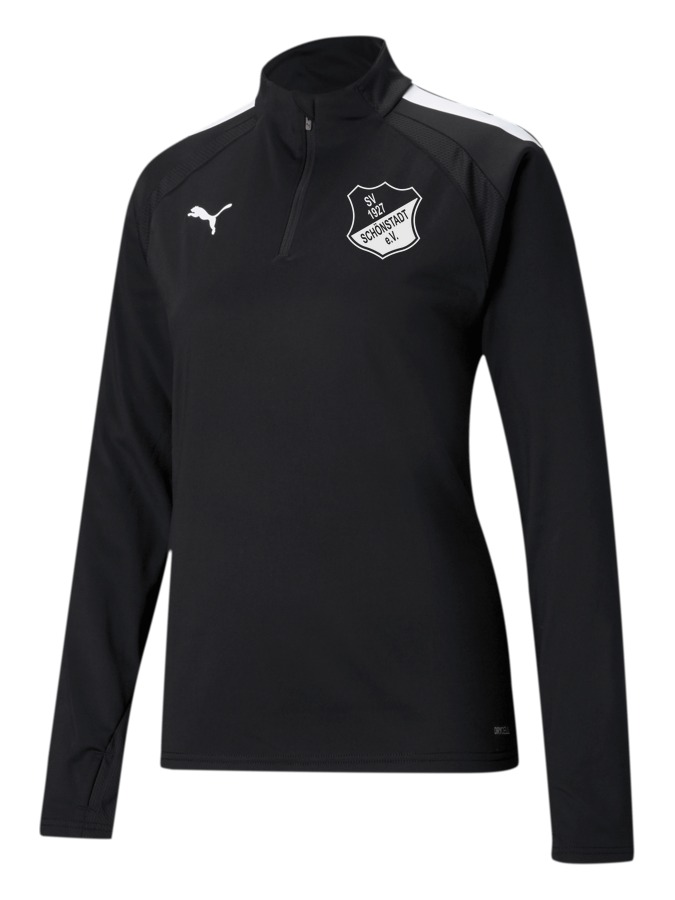 PUMA teamLIGA 1/4-Zip-Top Damen