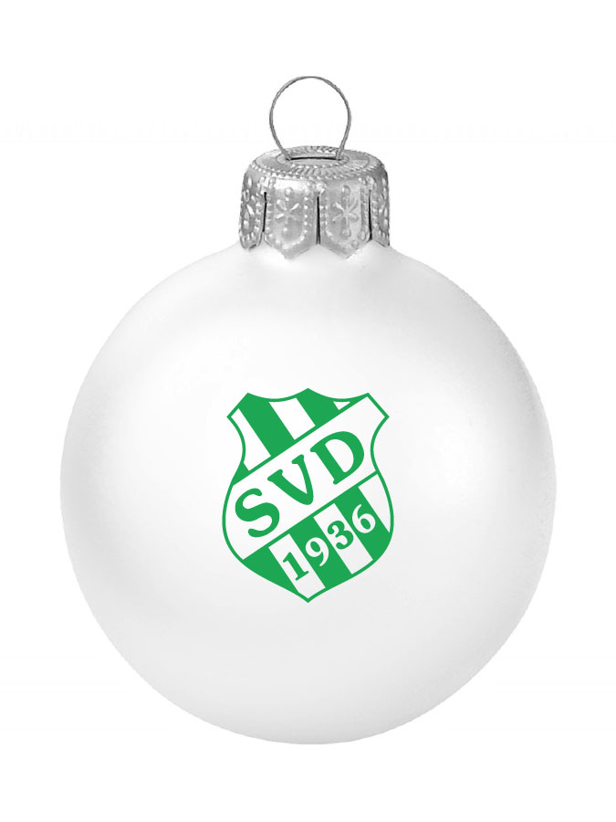 Weihnachtskugel Logo 8cm