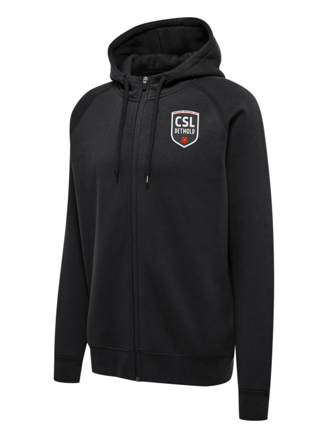 Hummel Red Heavy Zip Hoodie