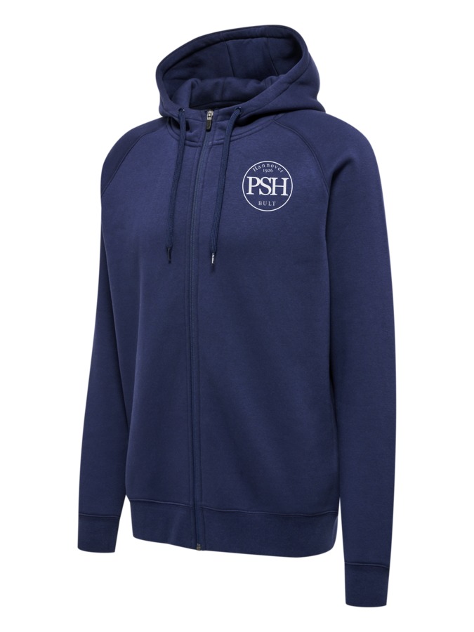 Hummel Red Heavy Zip Hoodie