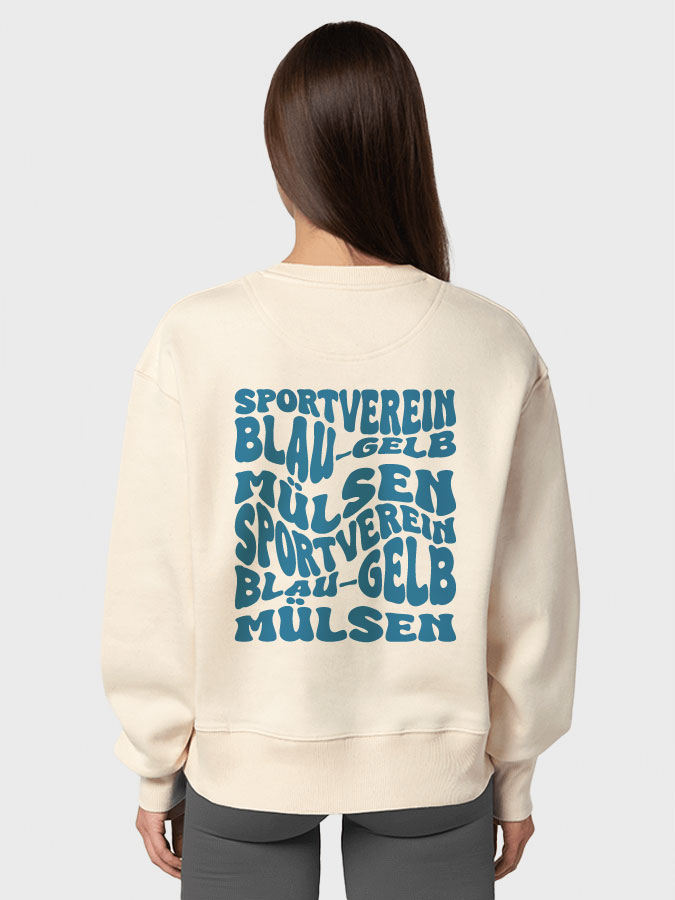 Oversized Sweater Wavy Unisex