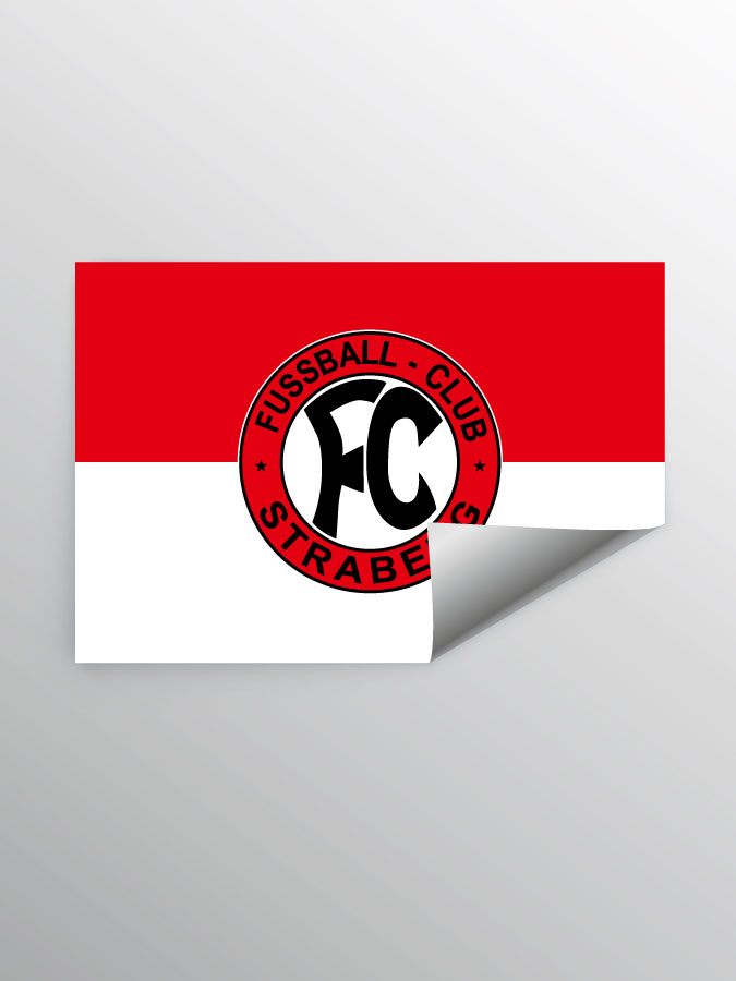 Aufkleber DIN A7 Logo