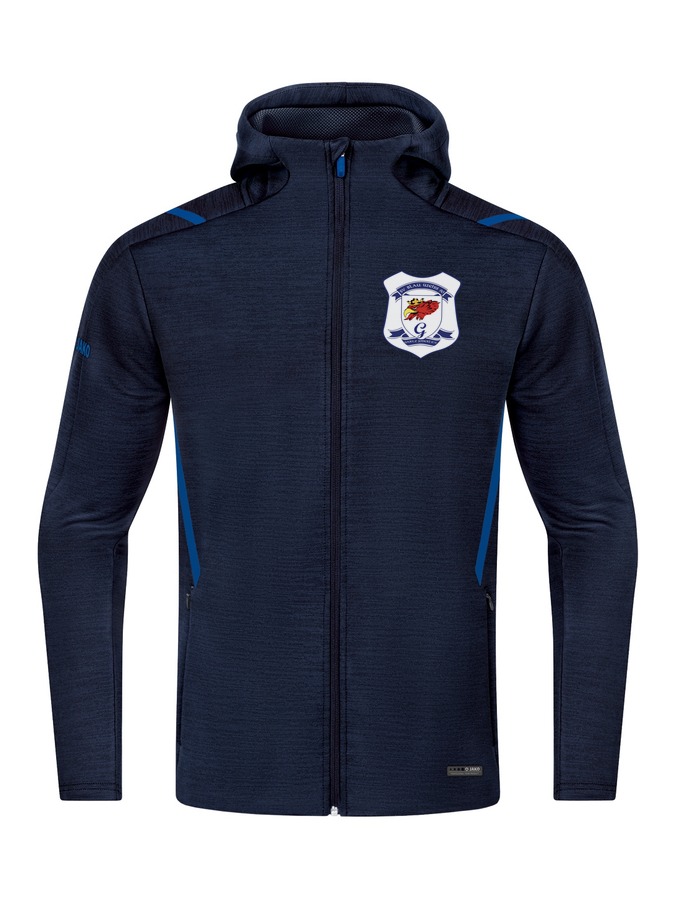 Jako Freizeitjacke Challenge mit Kapuze