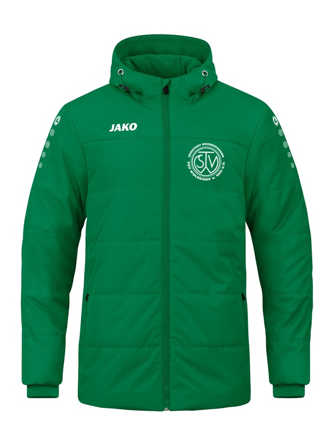 Jako Coachjacke Team mit Kapuze