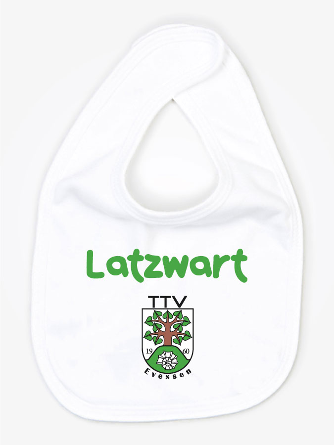 Babylätzchen Latzwart