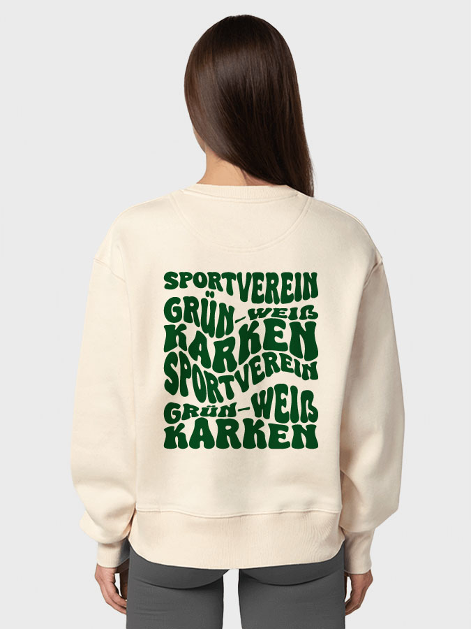 Sweatshirt Oversized Wavy Unisex