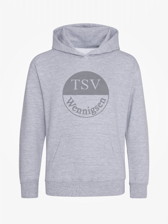 Hoodie All Grey Kids Unisex