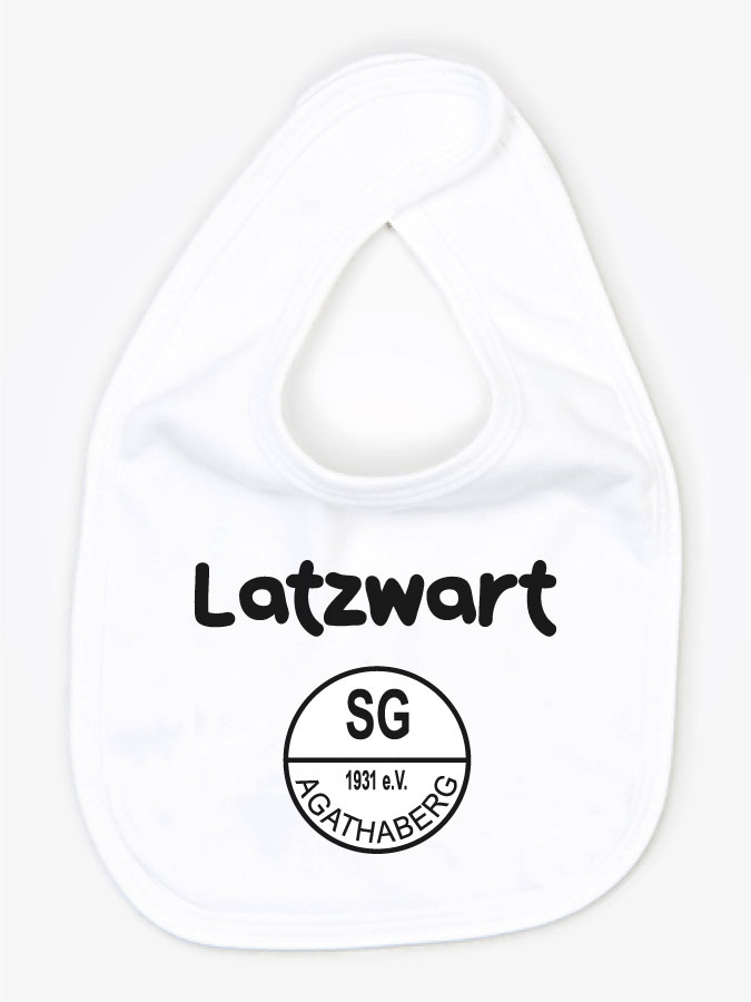 Babylätzchen Latzwart