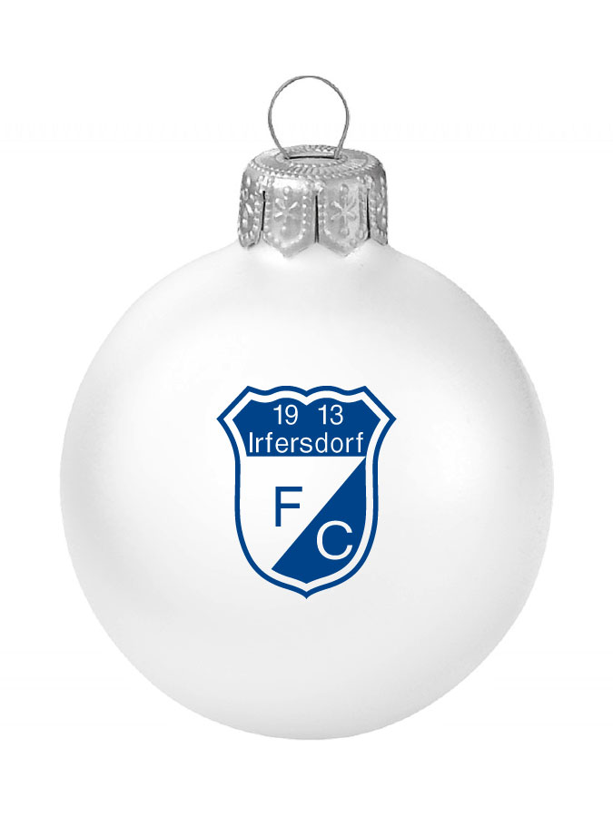 Weihnachtskugel Logo 8cm
