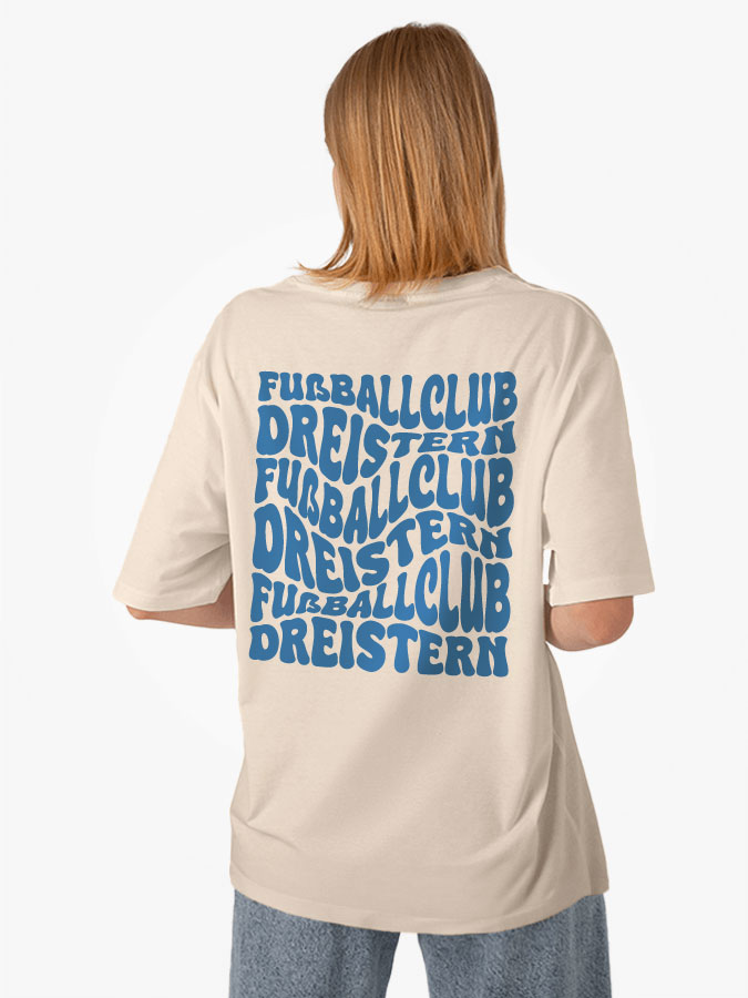 Oversized Shirt Wavy Damen