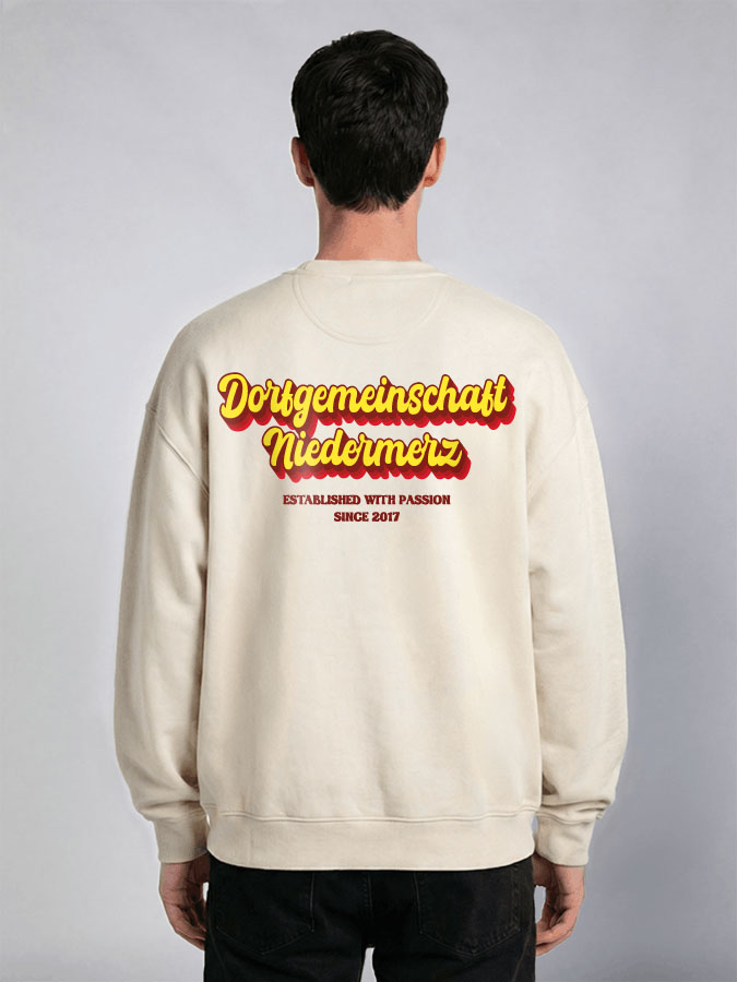 Oversized Sweater Vintage Herren