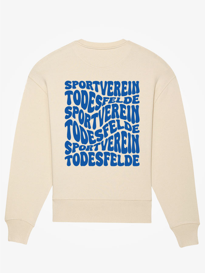 Oversized Sweater Wavy Herren