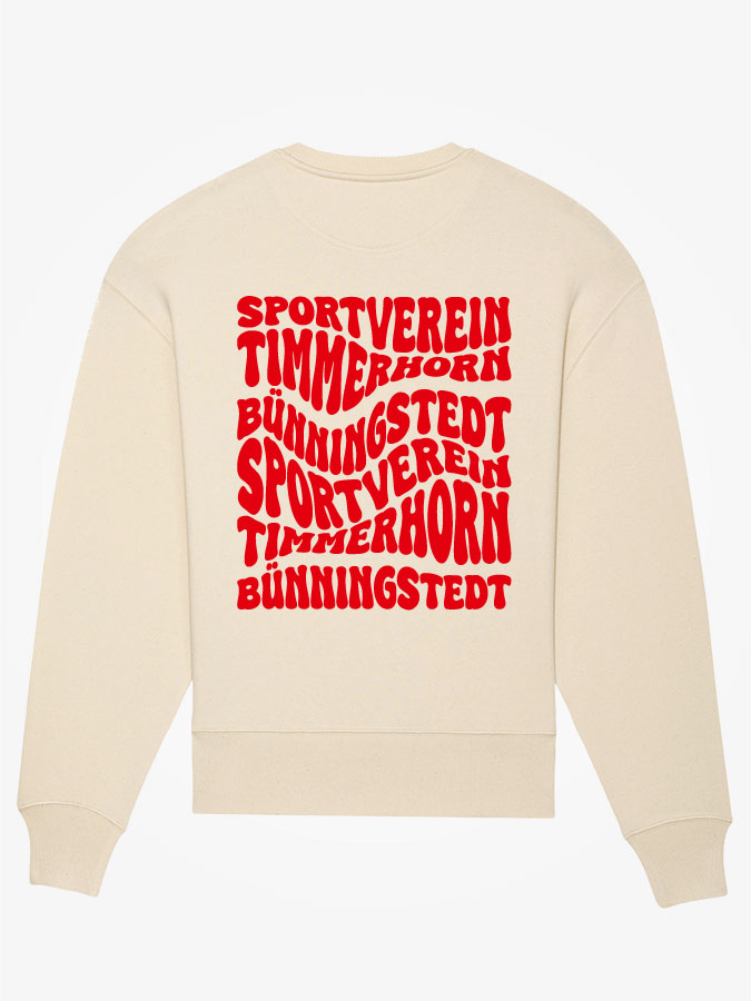 Oversized Sweater Wavy Herren