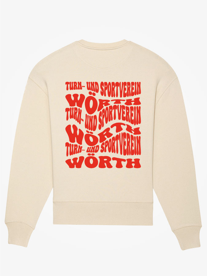 Oversized Sweater Wavy Herren