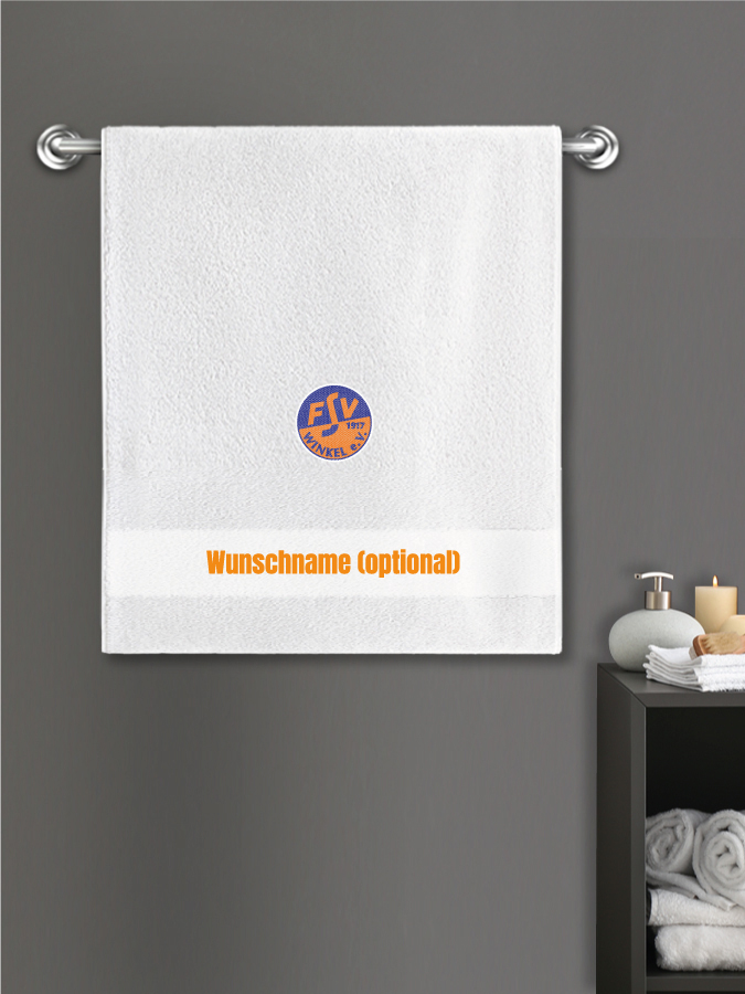 Badehandtuch Team Sticklogo