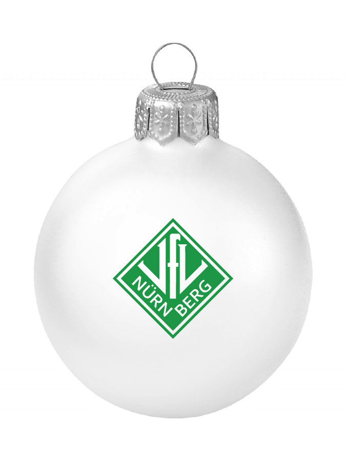 Weihnachtskugel Logo 8cm