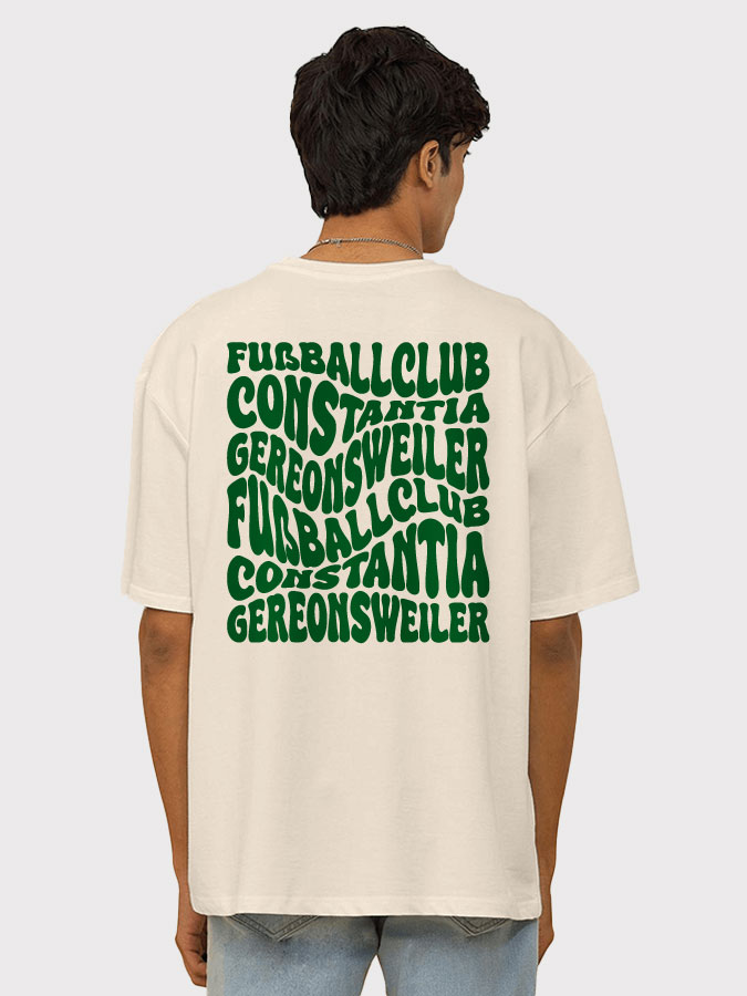 T-Shirt Oversized Wavy Herren