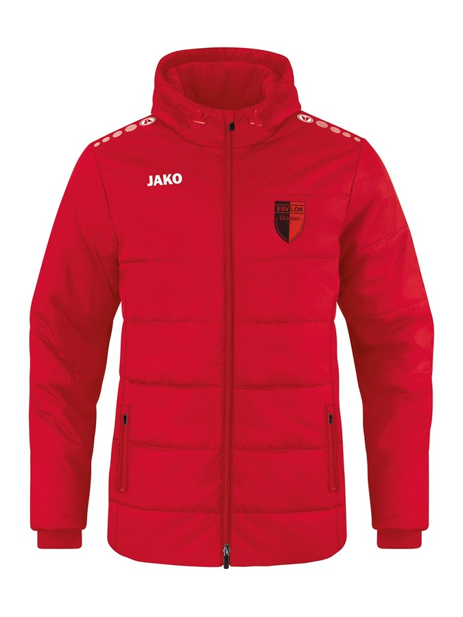Jako Coachjacke Team mit Kapuze