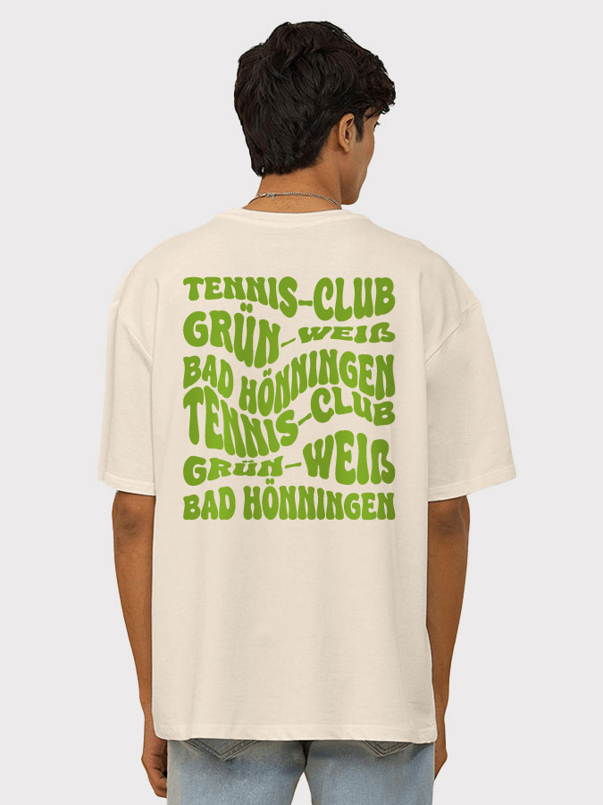 Oversized Shirt Wavy Herren