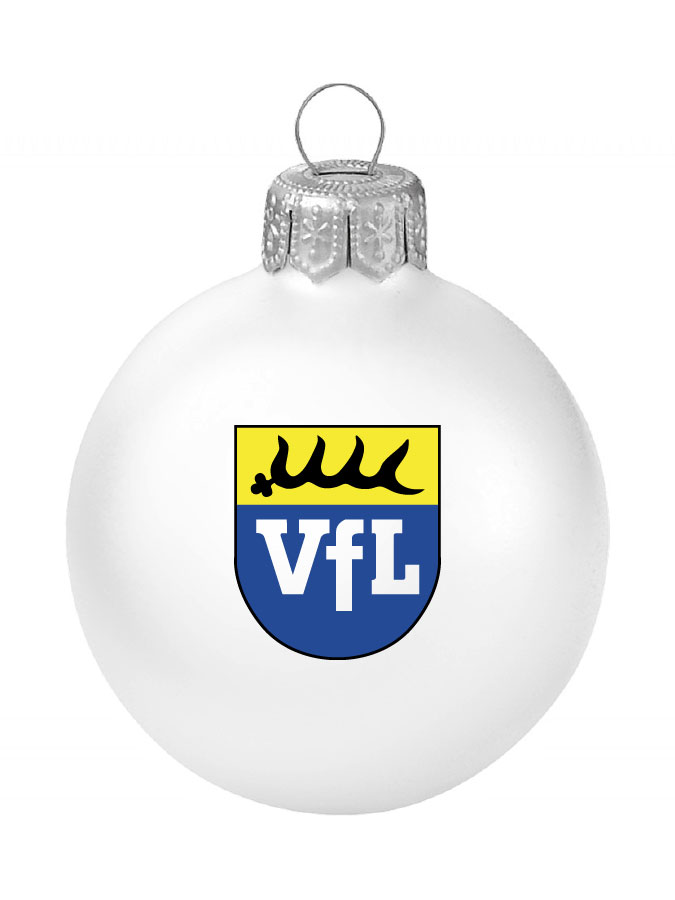 Weihnachtskugel Logo 8cm