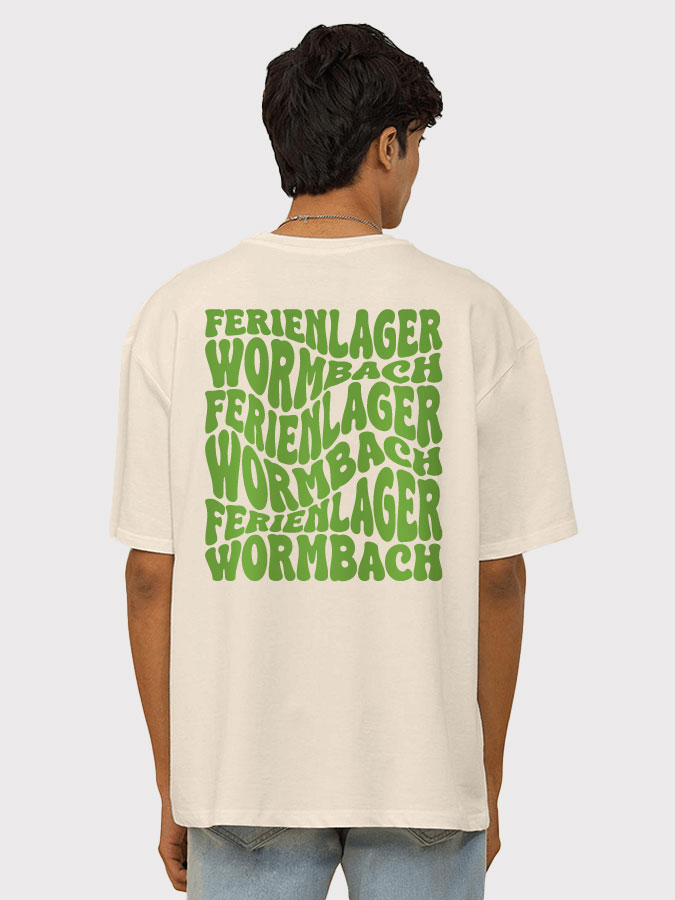 Oversized Shirt Wavy Herren