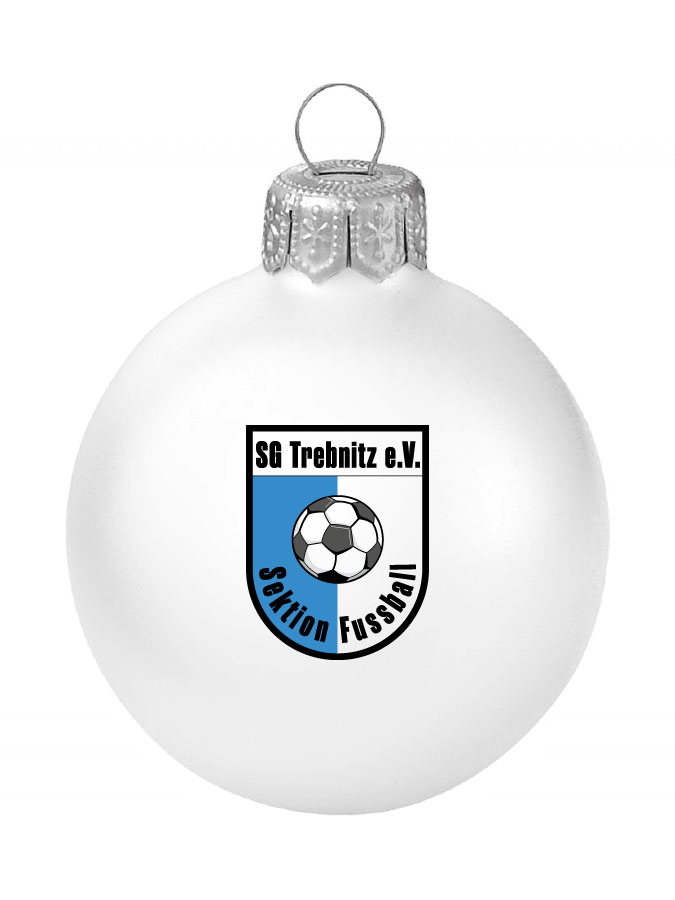 Weihnachtskugel Logo 8cm