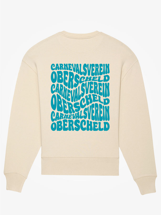 Sweatshirt Oversized Wavy Herren