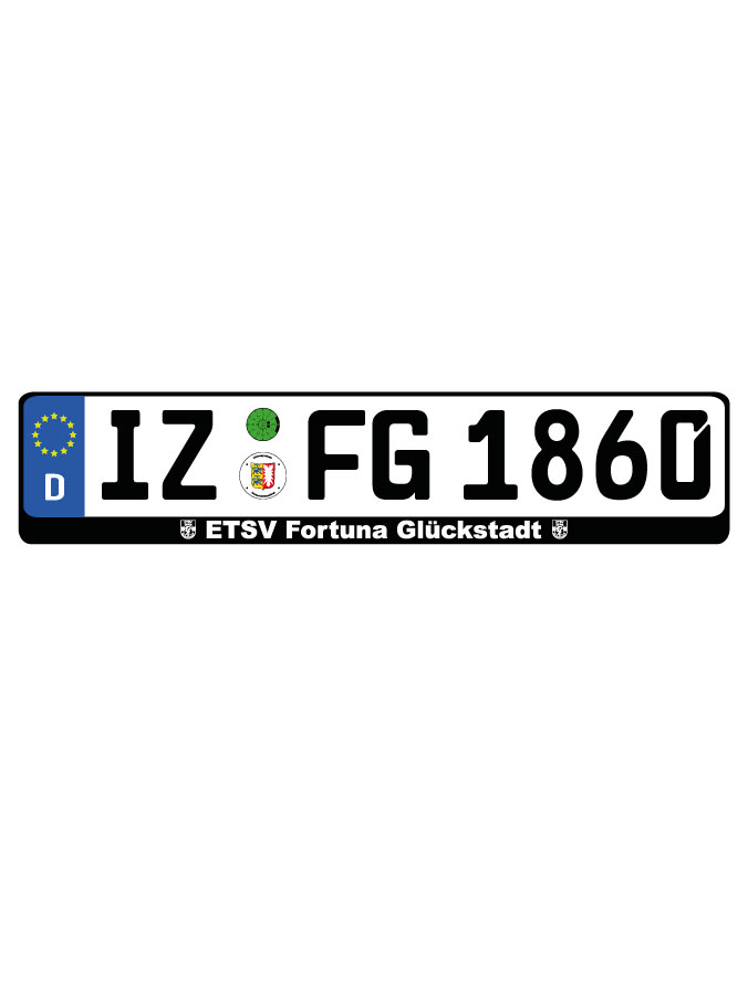 Kennzeichenhalter Kalden (2er Set)