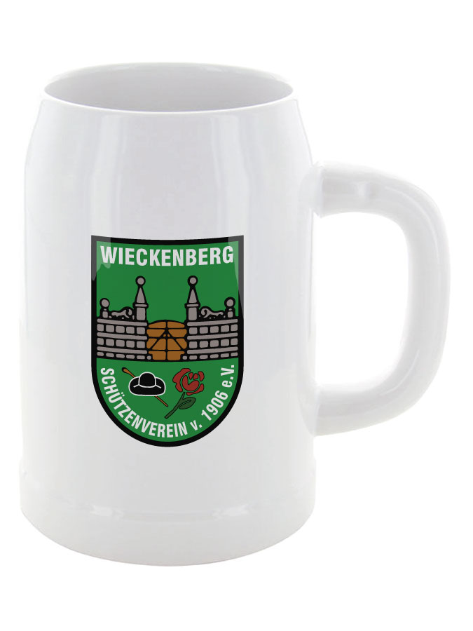 Bierkrug 0,5l Logo