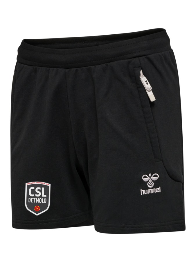 Hummel Move Grid Cotton Shorts Damen