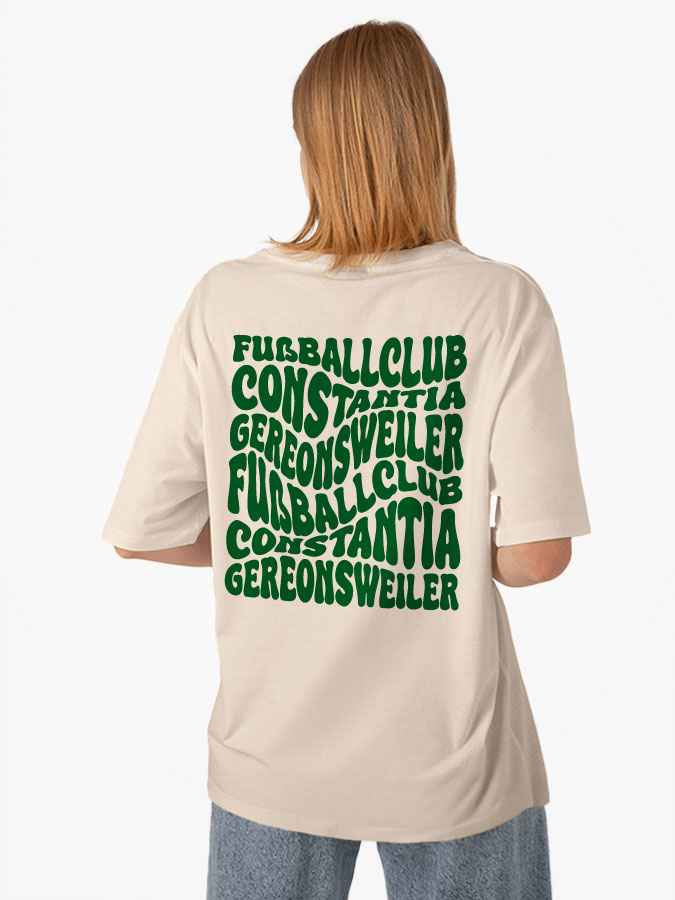 T-Shirt Oversized Wavy Unisex