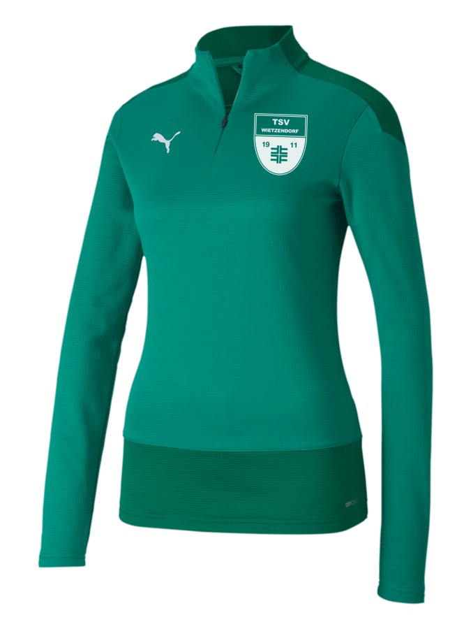 PUMA teamGOAL 23 HalfZip Sweatshirt Damen