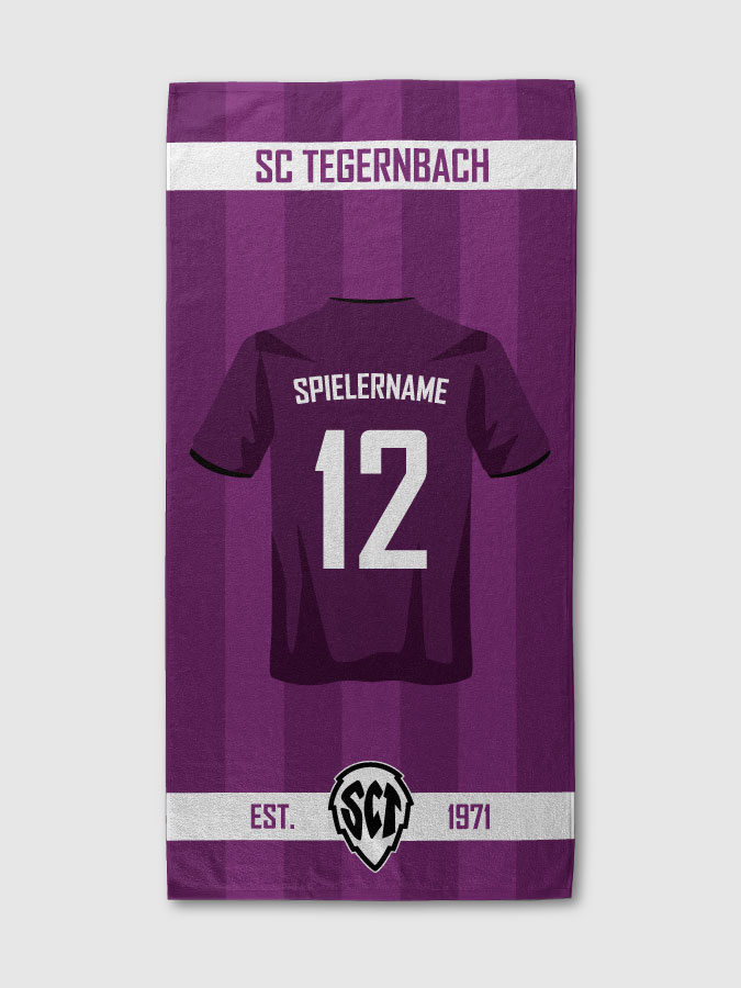 Strandhandtuch Jersey