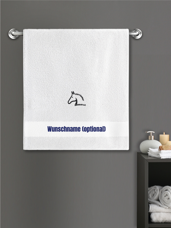 Badehandtuch Team Sticklogo