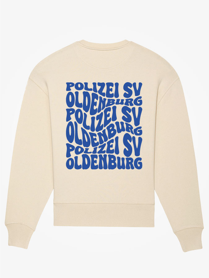 Sweatshirt Oversized Wavy Herren